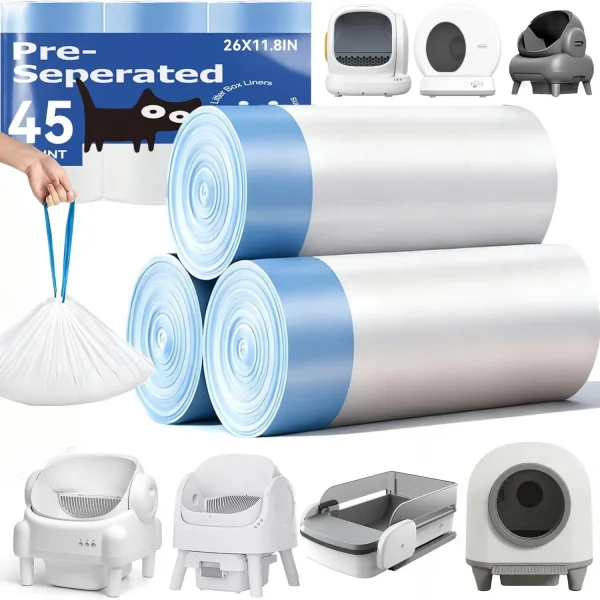 45-Ct Self-Cleaning Litter box Bags