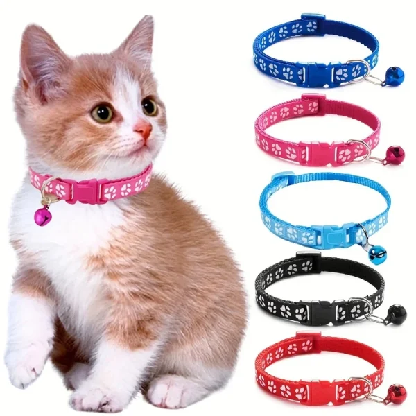 Colorful Cute Bell Cat Collars