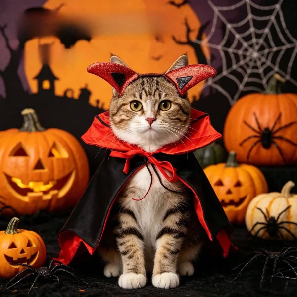Halloween Funny Bat Pet Cloak